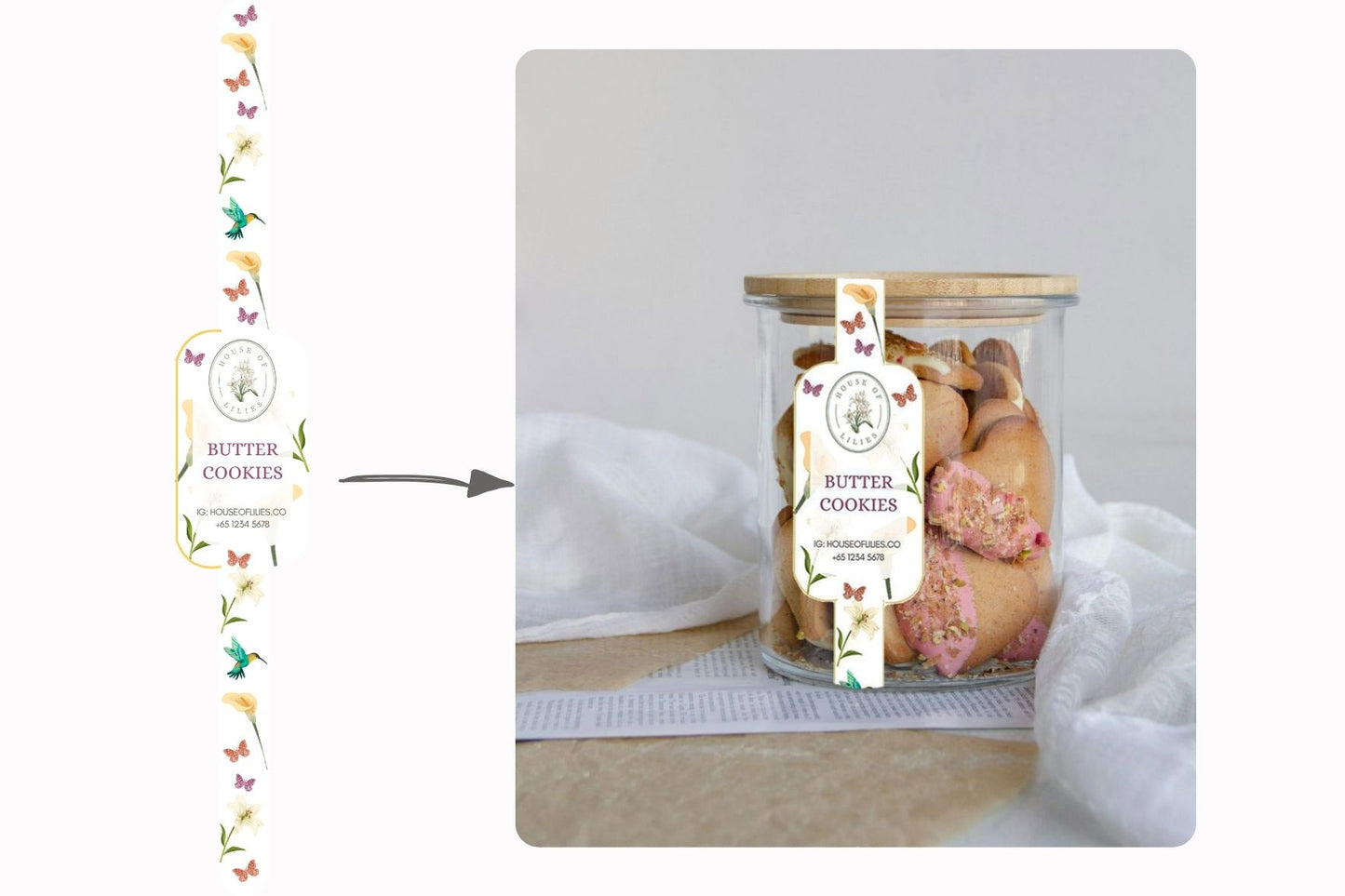 Lilies Mini Collection - Canva Template Bundle (5 Designs)