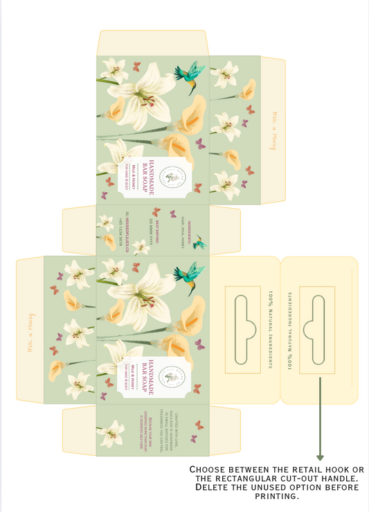 Lilies Mini Collection - Canva Template Bundle (5 Designs)