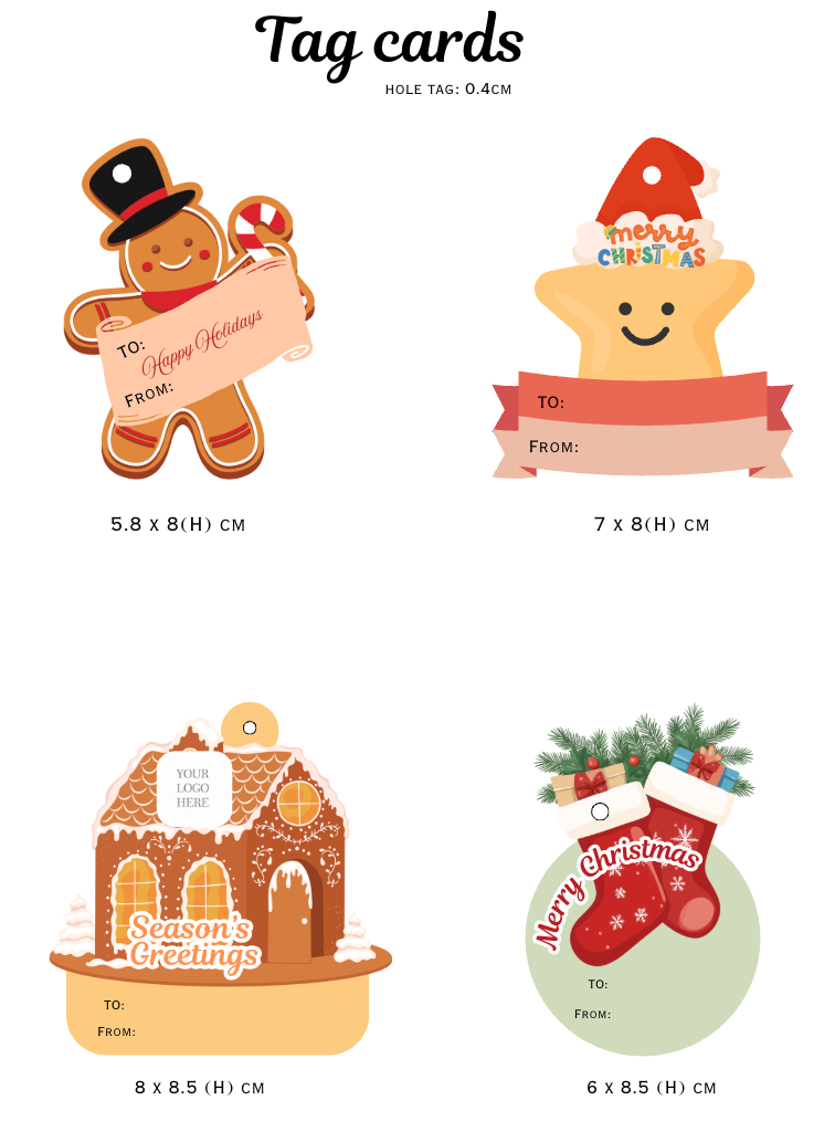 Evergreen Bag + Christmas Templates (FREE DELIVERY)
