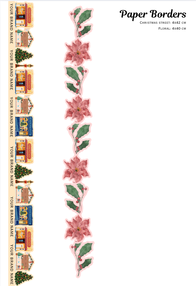 Evergreen Bag + Christmas Templates (FREE DELIVERY)