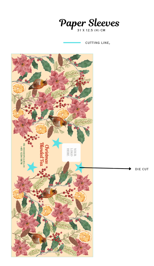 Evergreen Bag + Christmas Templates (FREE DELIVERY)