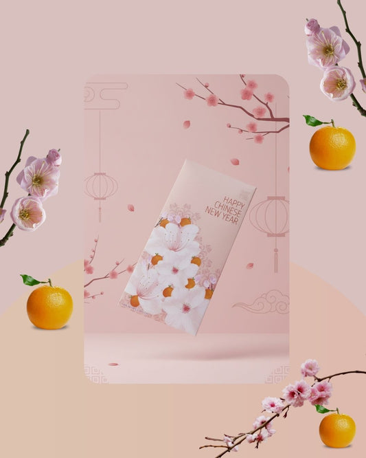 (Personalised) Plum Blossom Hongbao -6pcs/pack
