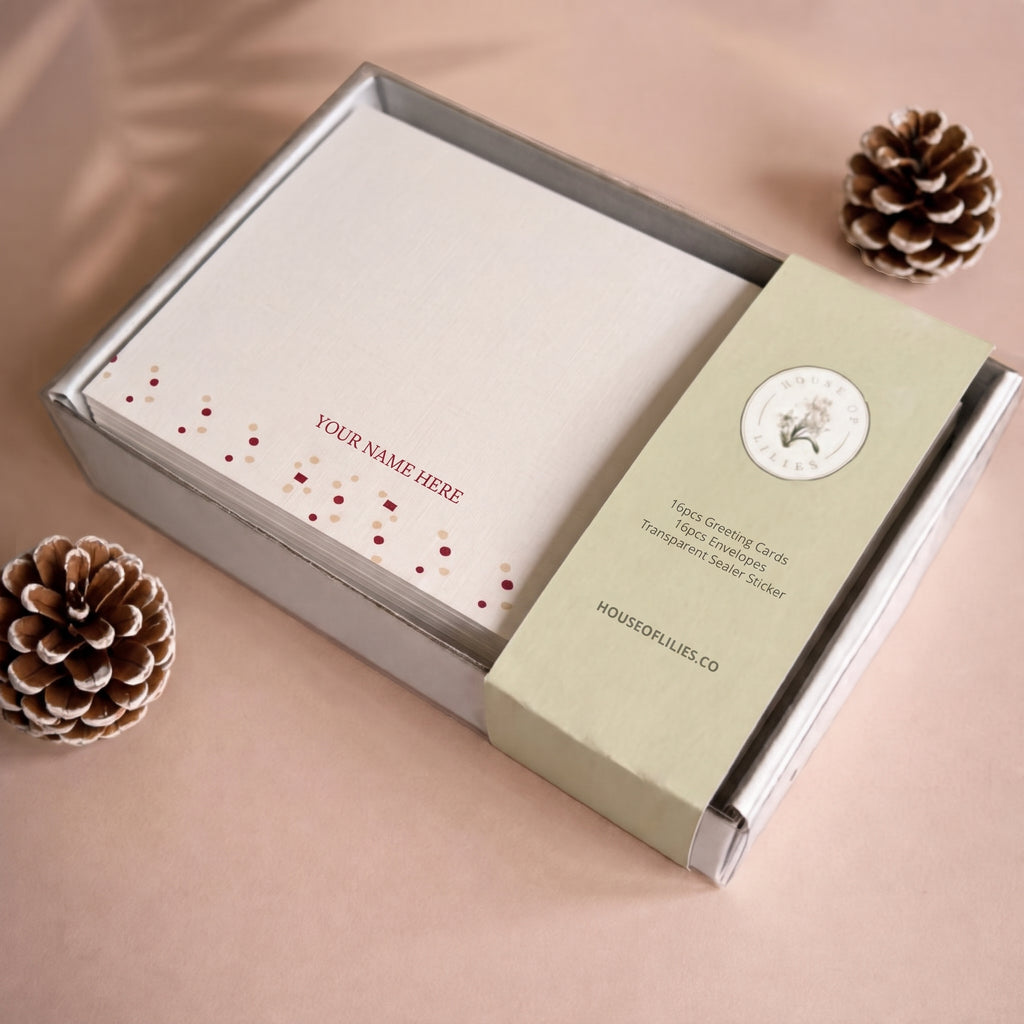 Christmas Card & Envelope Set