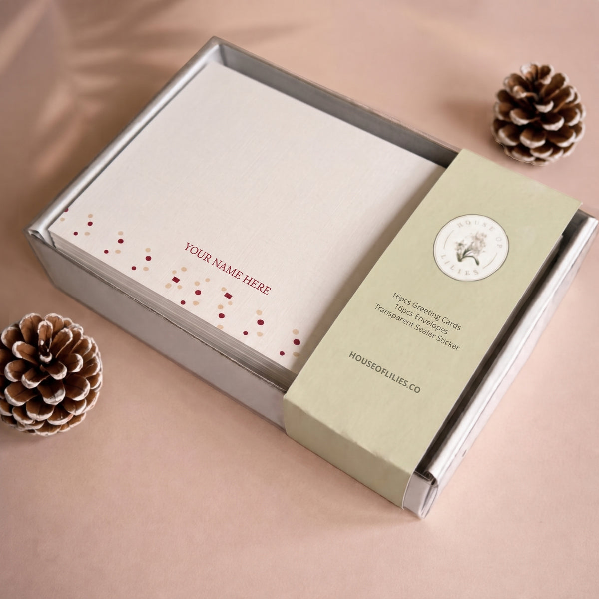 Christmas Card & Envelope Set