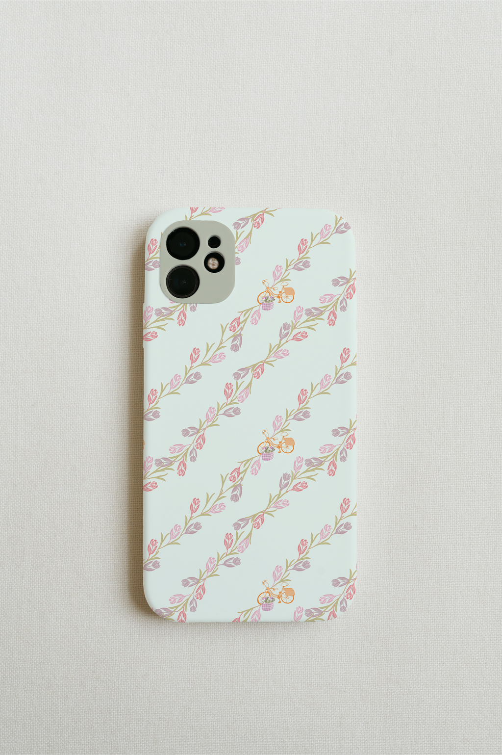 Bicycle Bloom - Seamless Pattern Download