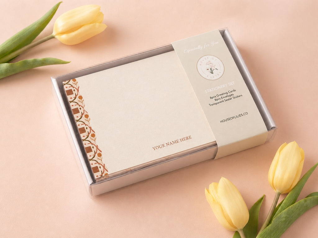 Dutch-Indo Card & Envelope Set