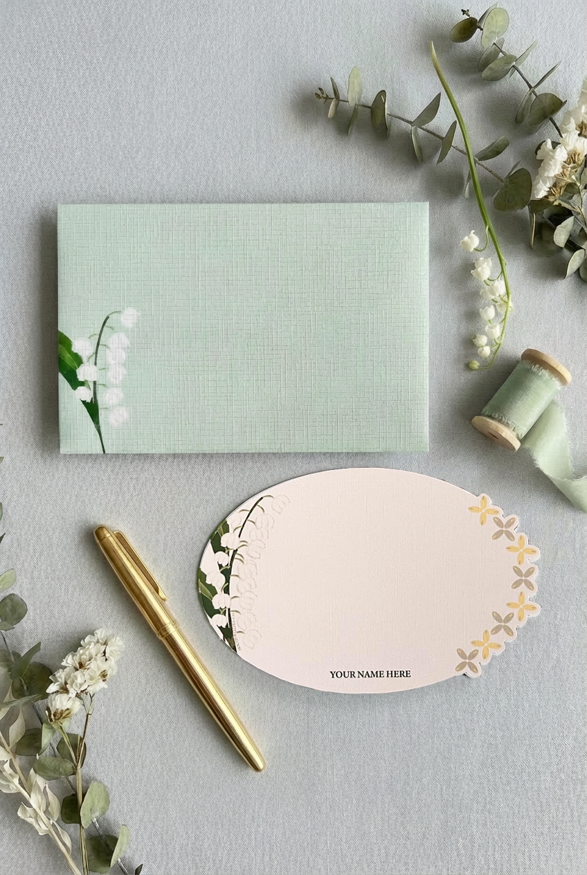 Lily Card & Envelope Set