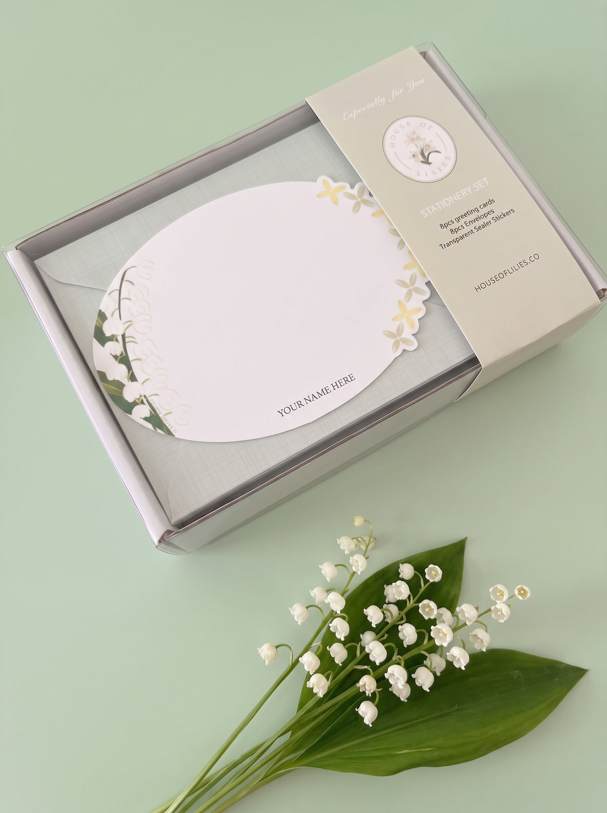 Lily Card & Envelope Set