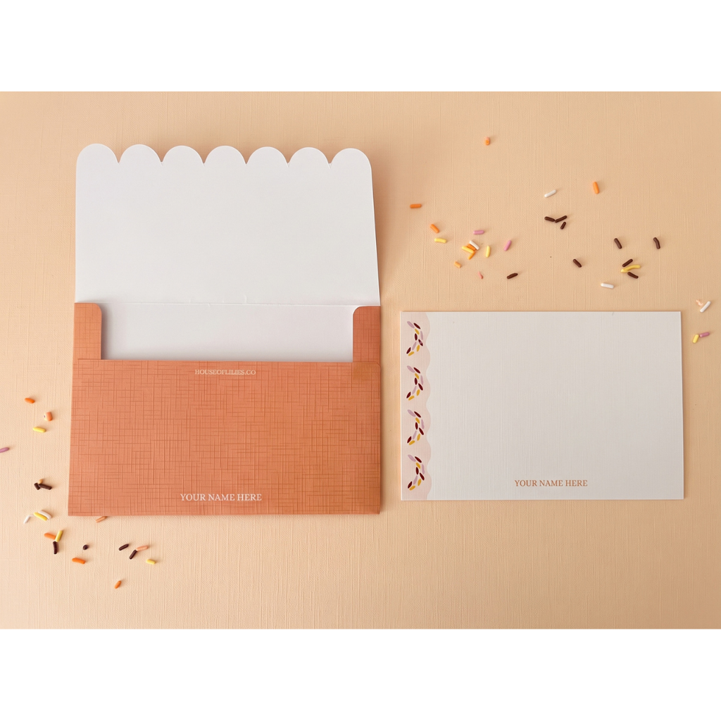 Dutch-Indo Card & Envelope Set