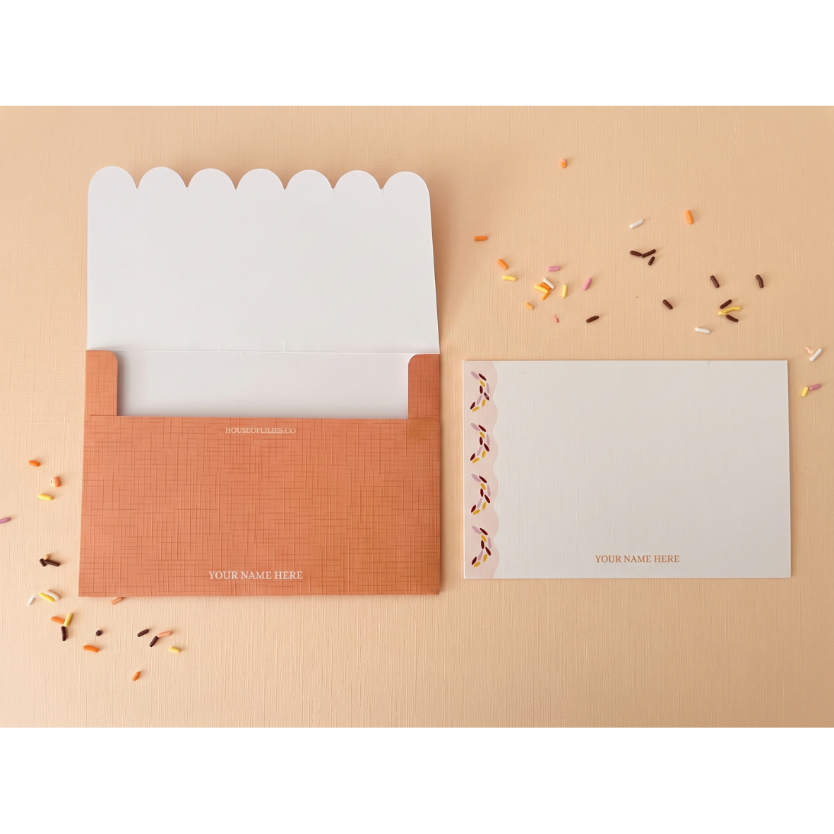 Dutch-Indo Card & Envelope Set