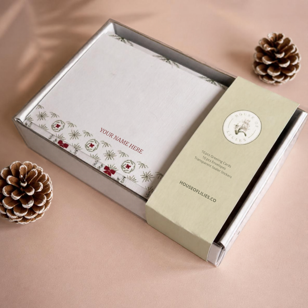 Christmas Card & Envelope Set