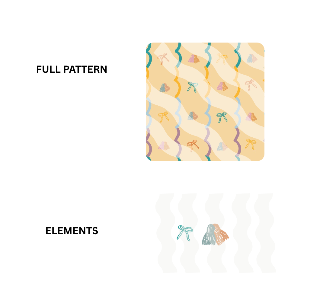 Tassel Waltz - Seamless Pattern Download