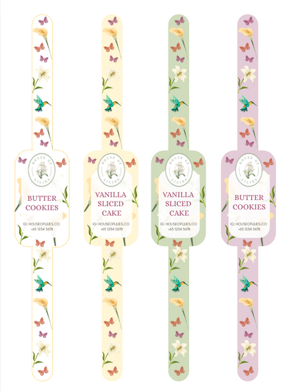 Lilies Mini Collection - Canva Template Bundle (5 Designs)