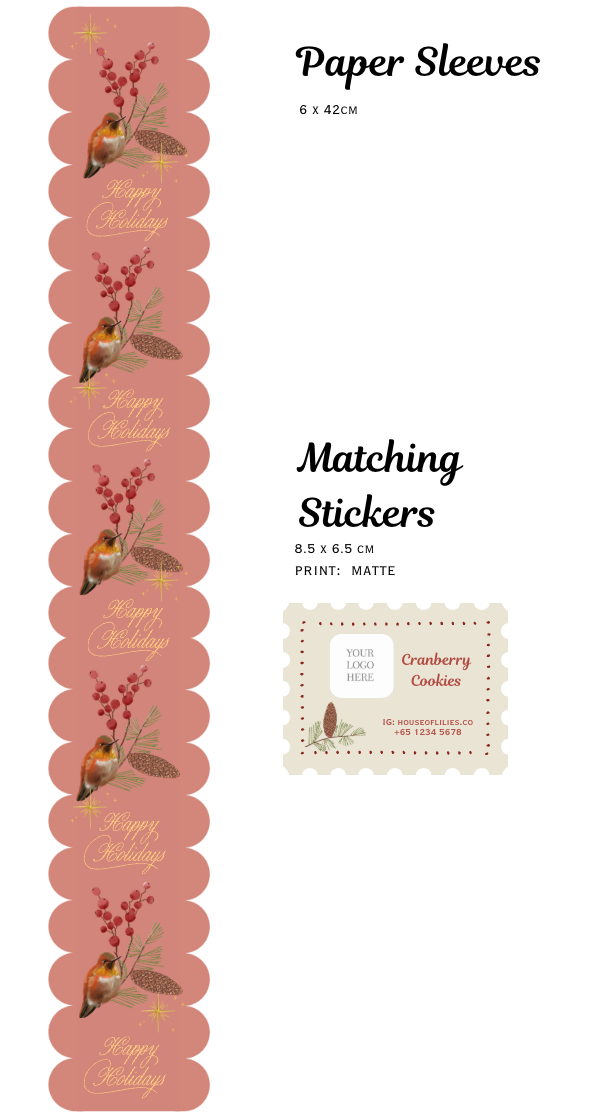 Grace Box + Christmas Templates (FREE DELIVERY)