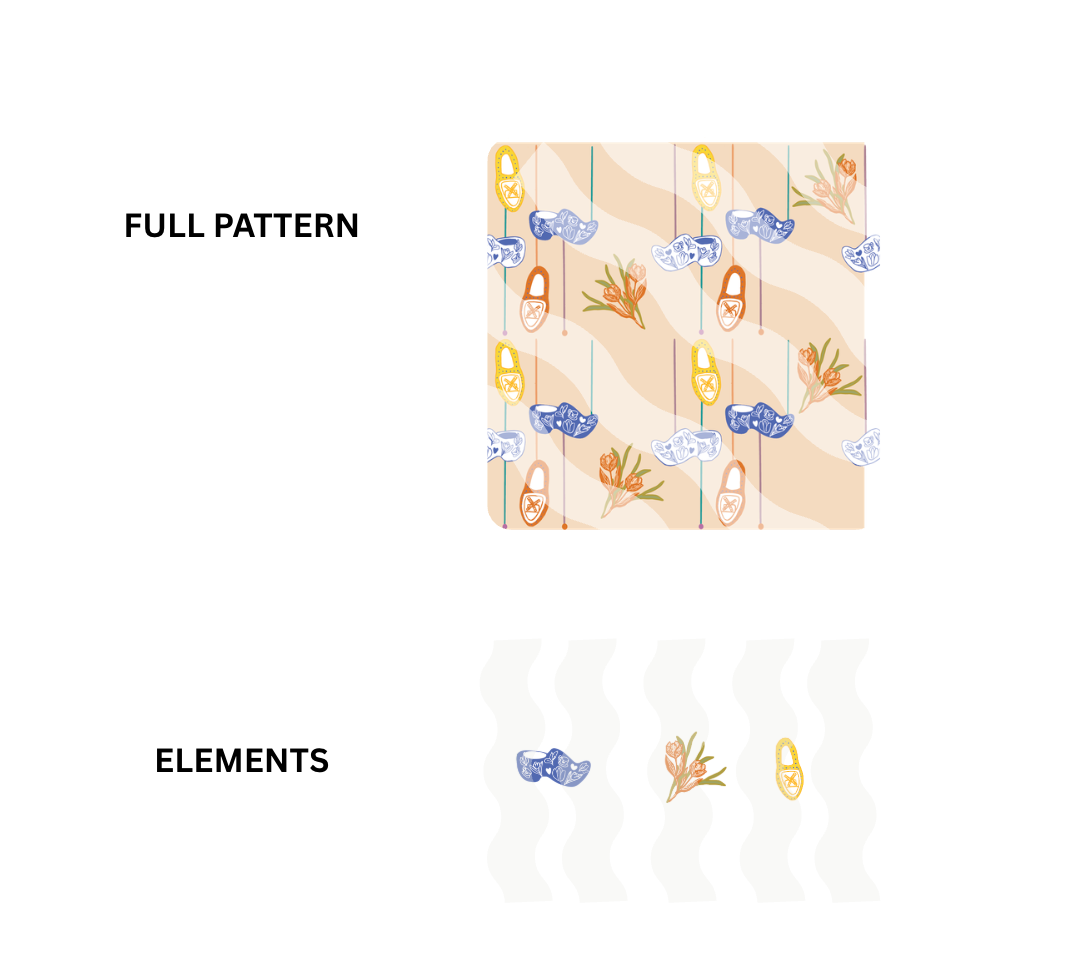 Klompen Parade - Seamless Pattern Download