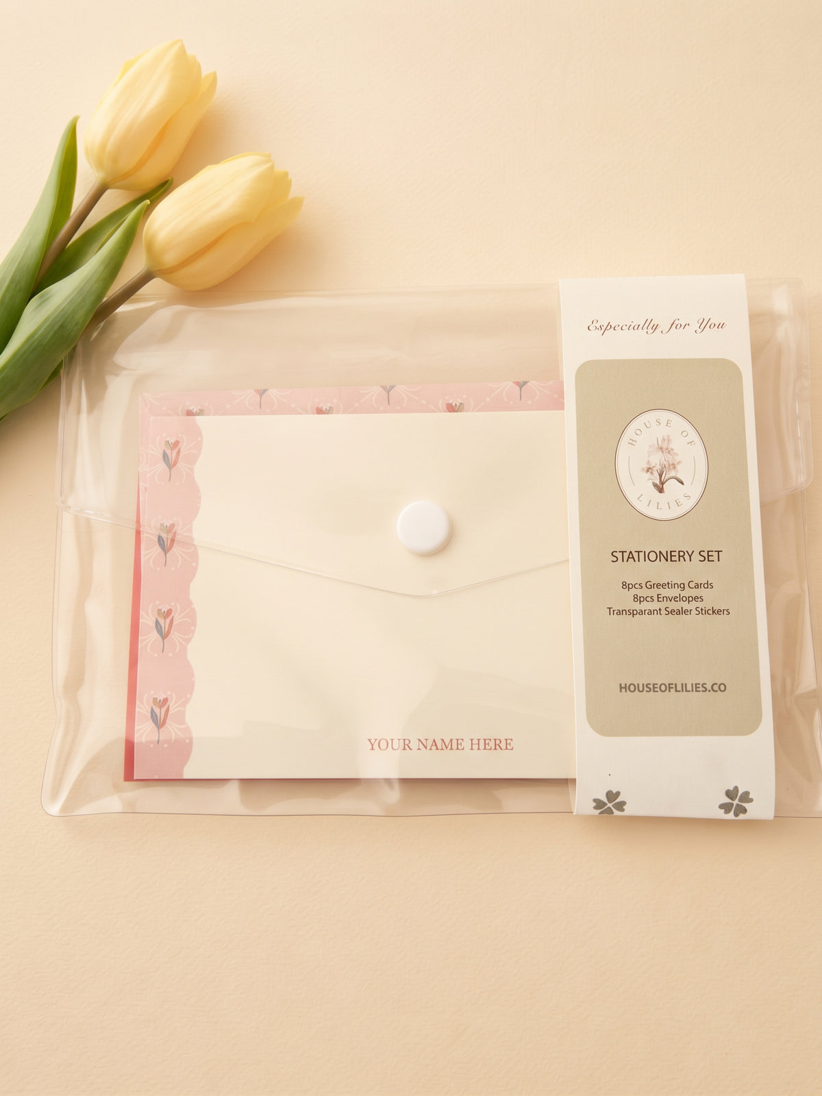 Dutch-Indo Card & Envelope Set