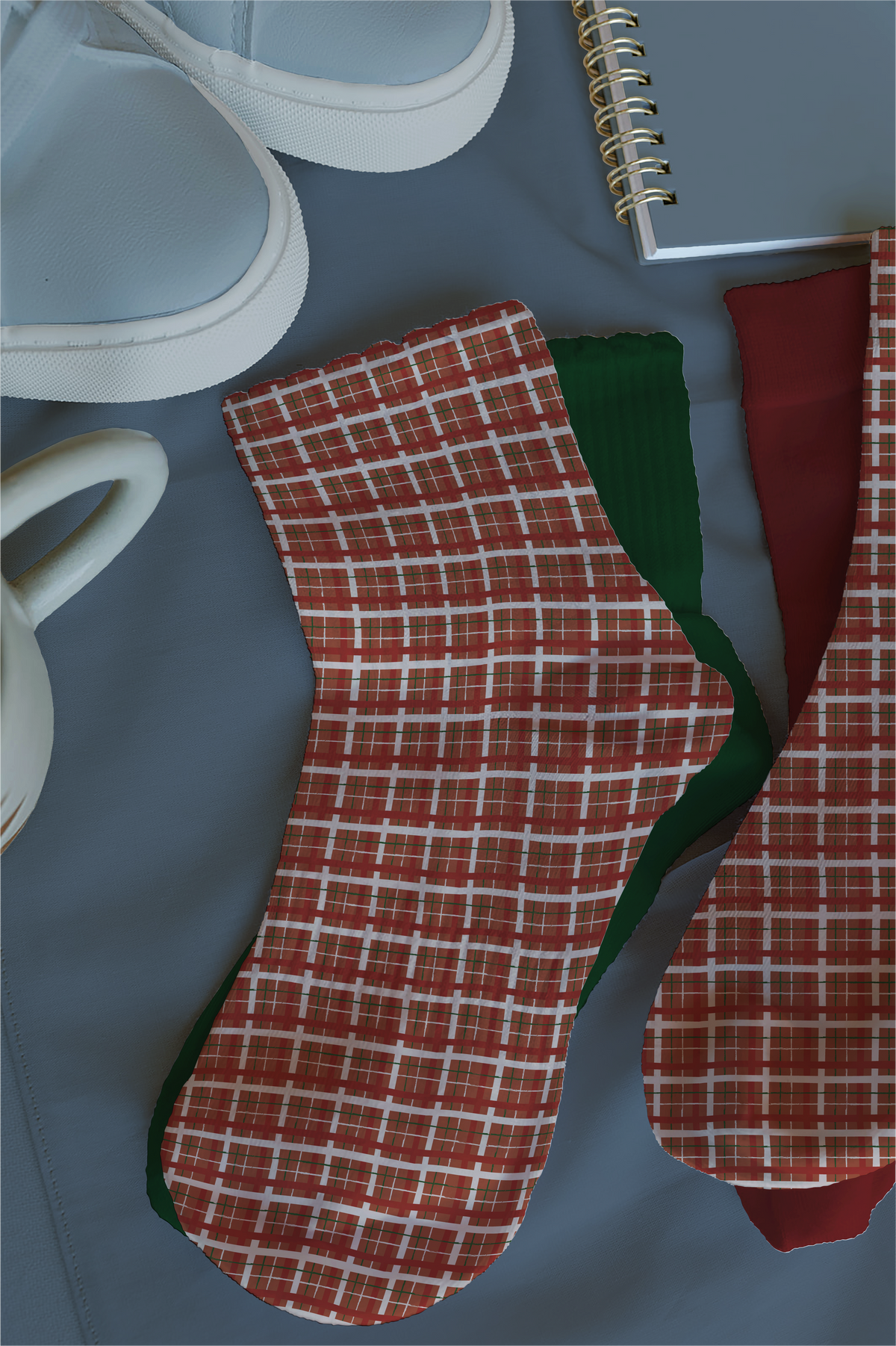 Cranberry Plaid - Seamless Pattern Download