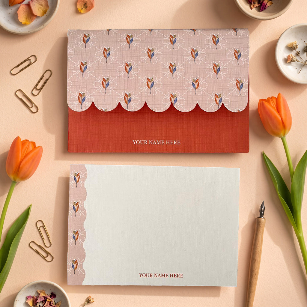 Dutch-Indo Card & Envelope Set
