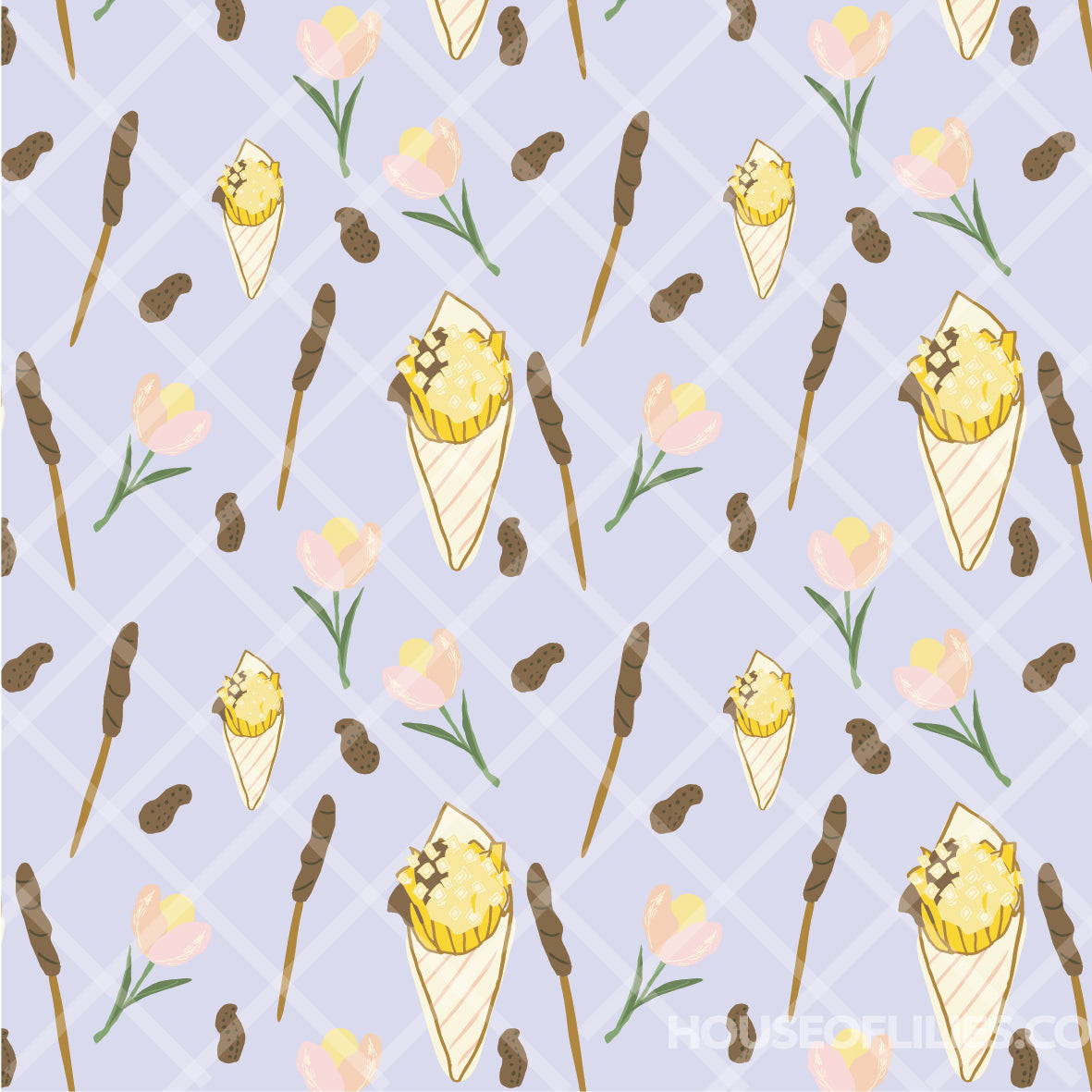 Pinda Party - Seamless Pattern Download