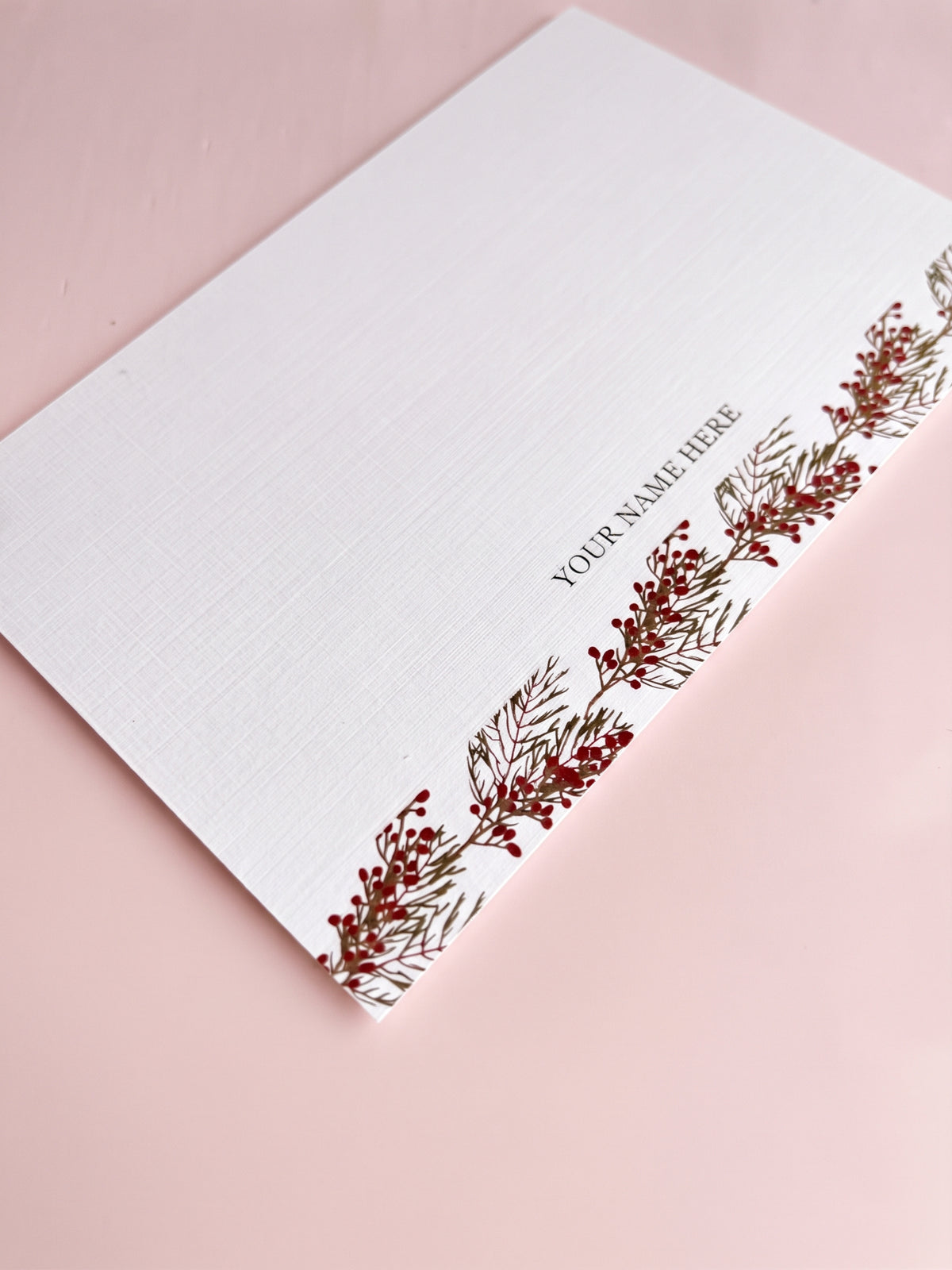 Christmas Card & Envelope Set