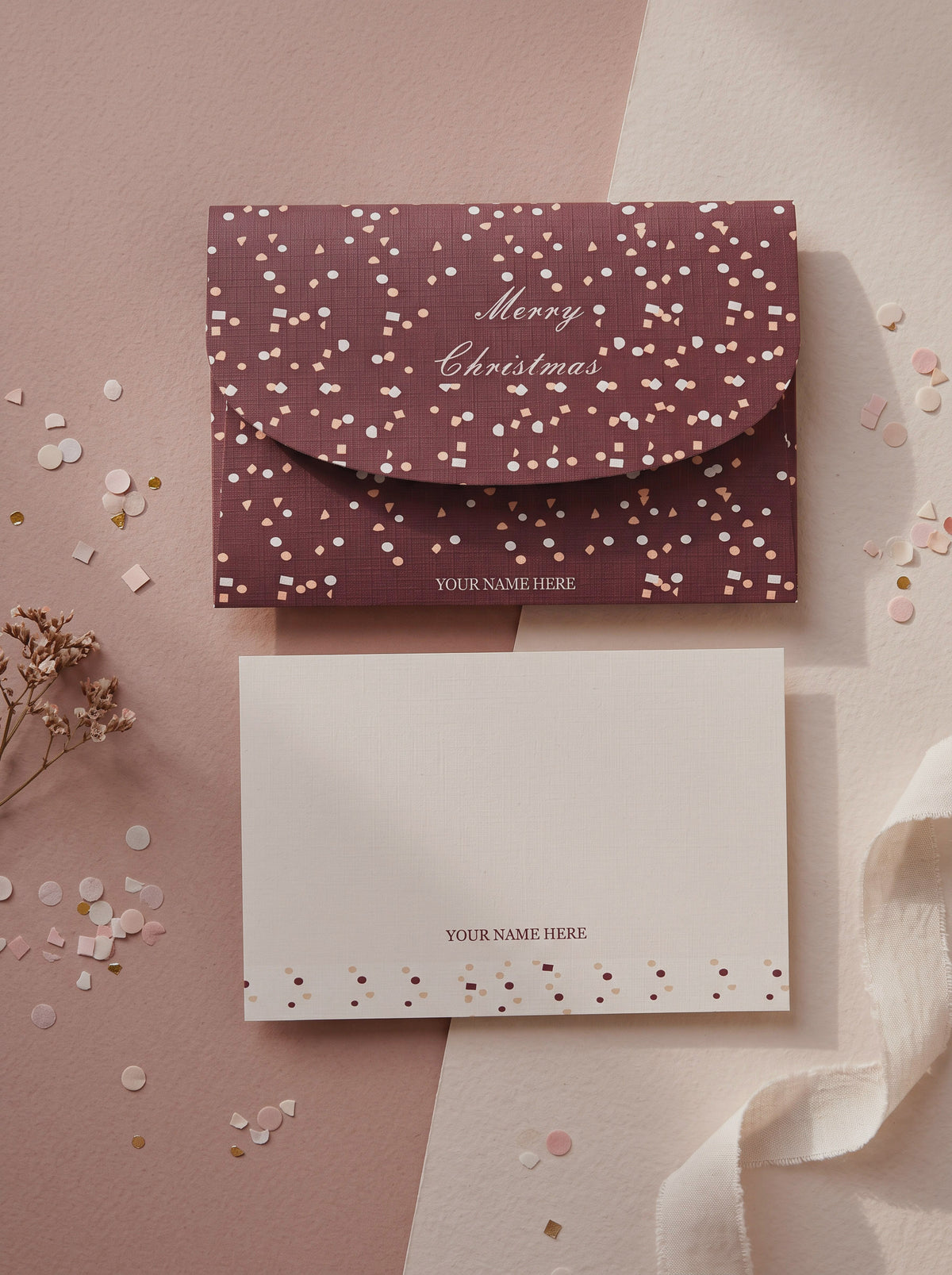 Christmas Card & Envelope Set