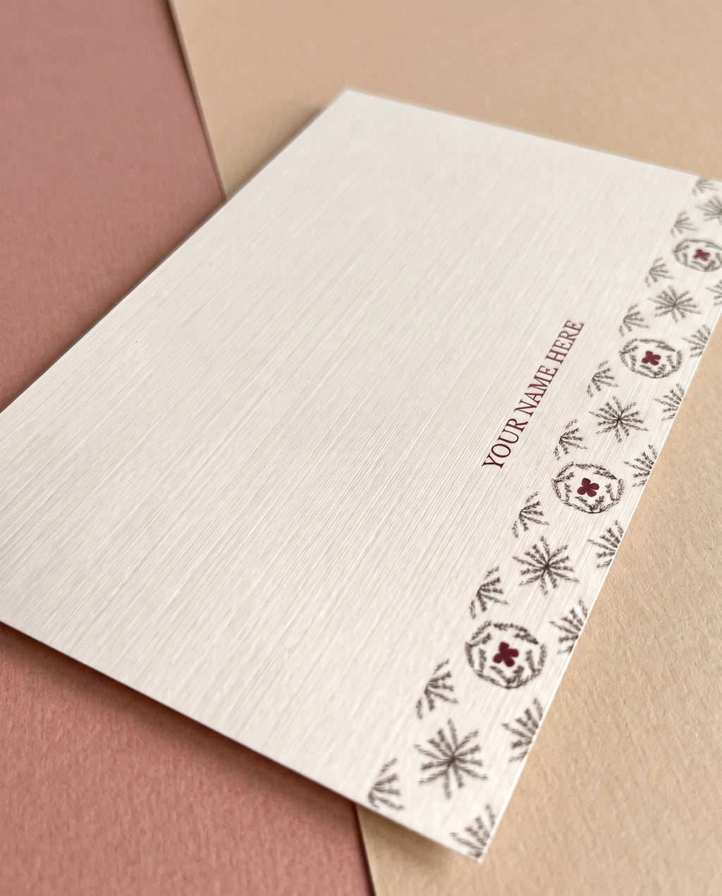 Christmas Card & Envelope Set