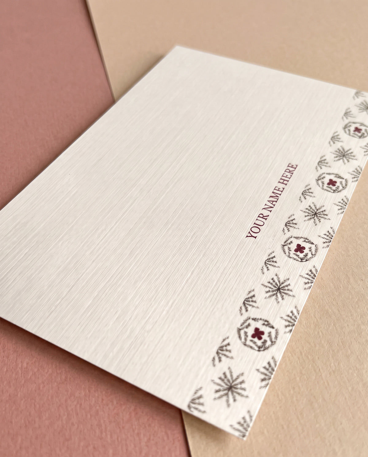 Christmas Card & Envelope Set